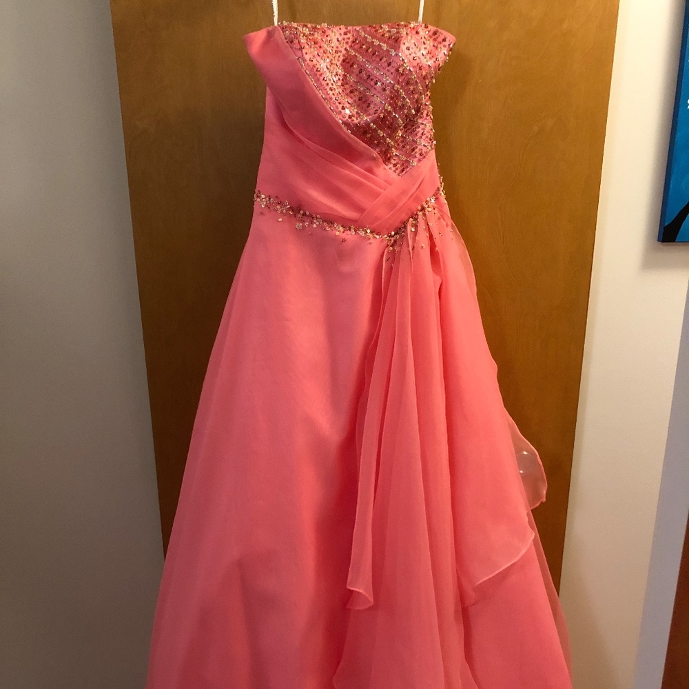 Studio 17 Ballgown Pink Prom / Formal Dress